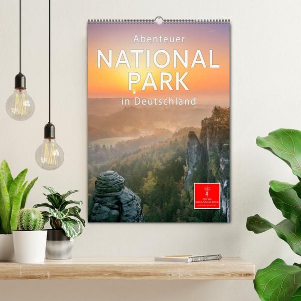 Produktbild: Abenteuer Nationalpark in Deutschland (Wandkalender 2026 DIN A2 hoch), CALVENDO Monatskalender