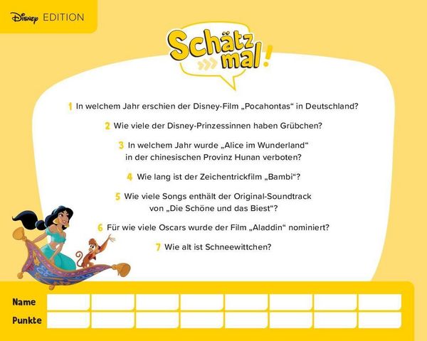 Produktbild: Sch&auml;tz mal! Disney Edition