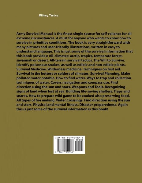 Produktbild: US Army Survival Manual