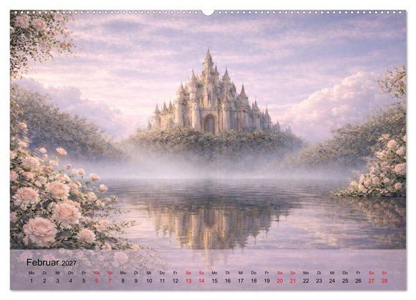 Produktbild: Wo Träume schweben (Wandkalender 2027 DIN A2 quer), CALVENDO Monatskalender