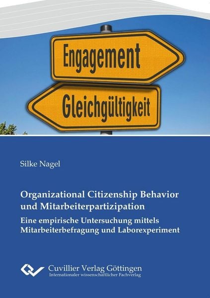 Produktbild: Organizational Citizenship Behavior und Mitarbeiterpartizipation
