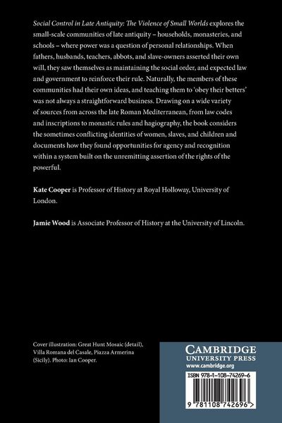 Produktbild: Social Control in Late Antiquity