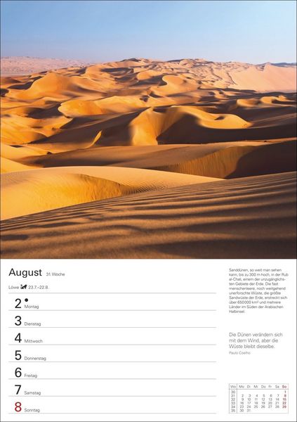 Produktbild: Wunder der Natur Wochenplaner 2027 - 53 faszinierende Fotografien