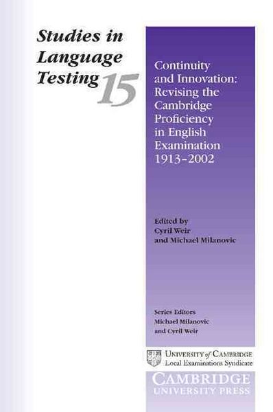 Produktbild: Studies in Language Testing 15