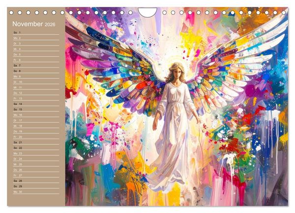Produktbild: Graffiti im Blick &ndash; Das Jahr in Farben (Wandkalender 2026 DIN A4 quer), CALVENDO Monatskalender