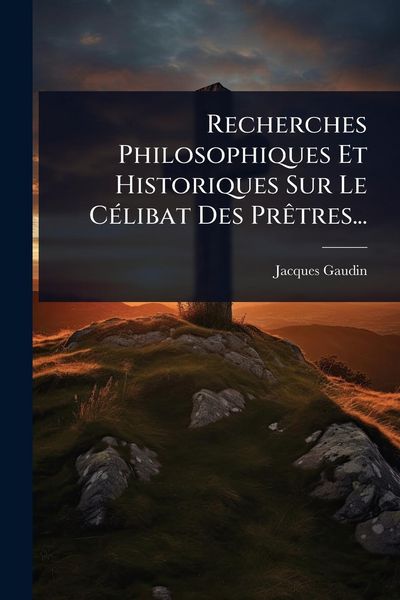 Produktbild: Recherches Philosophiques Et Historiques Sur Le C&Atilde;(c)libat Des Pr&Atilde;atres...