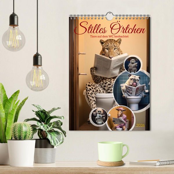 Produktbild: Stilles &Ouml;rtchen (Wandkalender 2026 DIN A4 hoch), CALVENDO Monatskalender