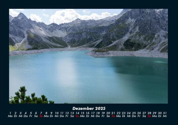 Produktbild: Die Seen der Erde 2025 Fotokalender DIN A4