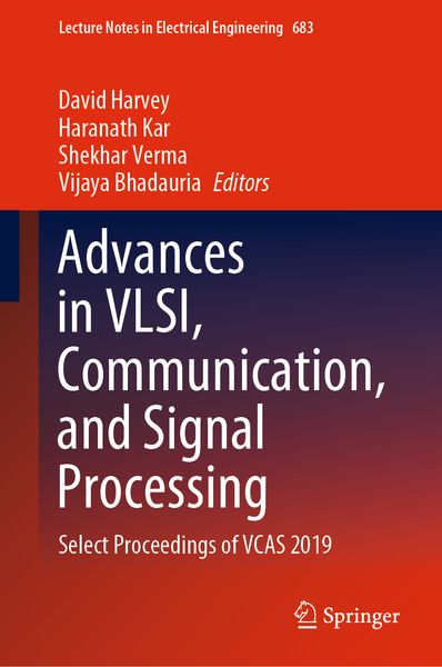 Produktbild: Advances in VLSI, Communication, and Signal Processing