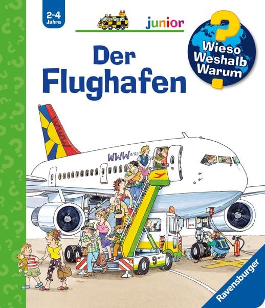 Der Flughafen / Wieso? Weshalb? Warum? Junior Bd. 3, Gebundene Ausgabe von Andrea Erne, Ravensburger Verlag GmbH, 2710000843849