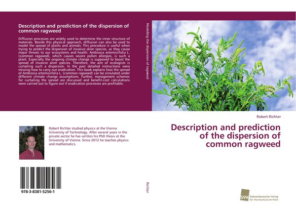 Produktbild: Description and prediction of the dispersion of common ragweed