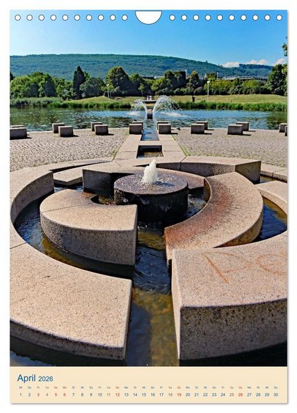 Produktbild: ETTLINGEN (Wandkalender 2026 DIN A4 hoch), CALVENDO Monatskalender