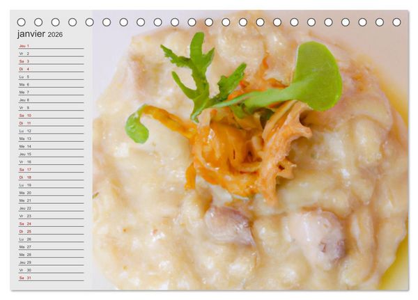 Produktbild: Plaisirs interdits (Calendrier de bureau 2026 DIN A5 vertical), CALVENDO calendrier mensuel