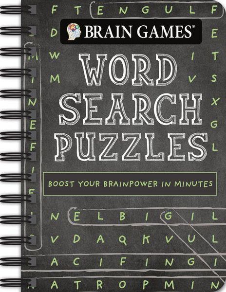 Produktbild: Brain Games - To Go - Word Search Puzzles (Chalkboard)