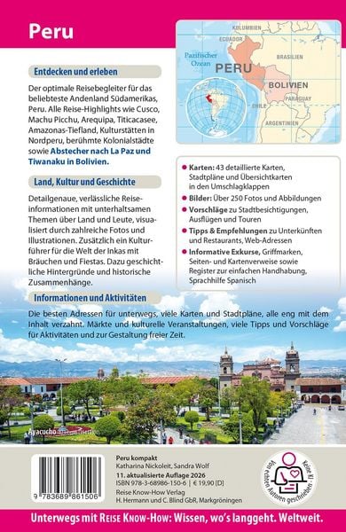 Produktbild: Reisef&uuml;hrer Peru