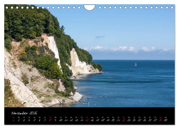 Produktbild: Sassnitz und R&uuml;gen (Wandkalender 2026 DIN A4 quer), CALVENDO Monatskalender