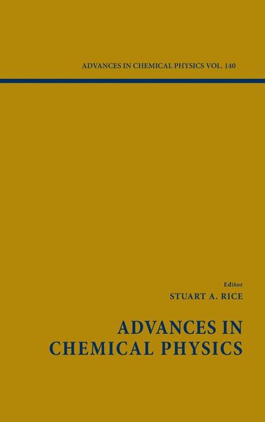 Produktbild: Advances in Chemical Physics, Volume 140