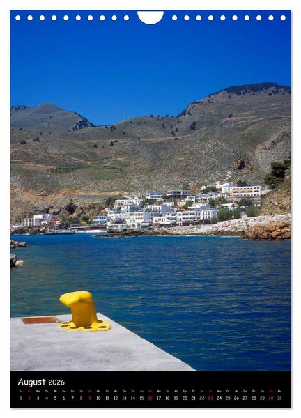 Produktbild: KRETA (Wandkalender 2026 DIN A4 hoch), CALVENDO Monatskalender