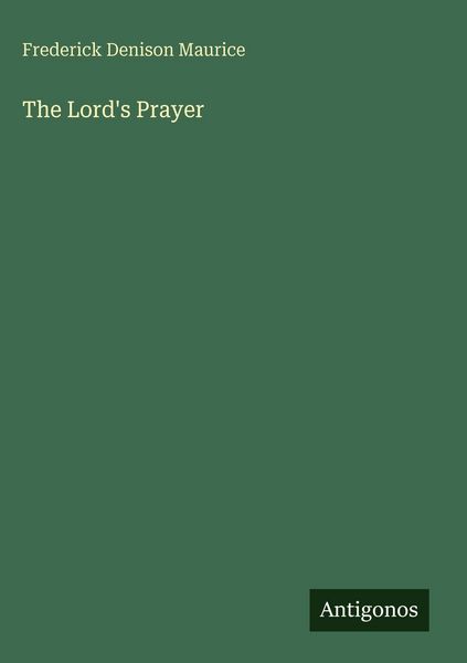 Produktbild: The Lord's Prayer