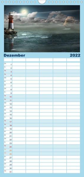Produktbild: Familienplaner Mystische und romantische M&auml;rchenwelt Mausopardia (Wandkalender 2022 , 21 cm x 45 cm, hoch)