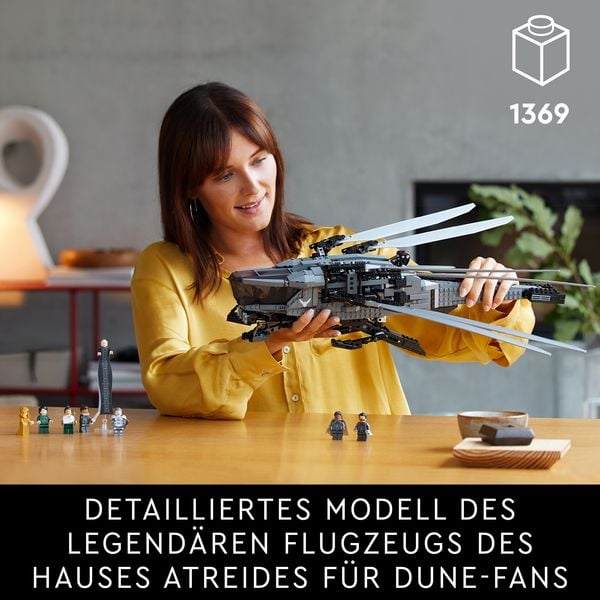 Produktbild: LEGO Icons 10327 Dune Atreides Royal Ornithopter Set, Modell-Flugzeug