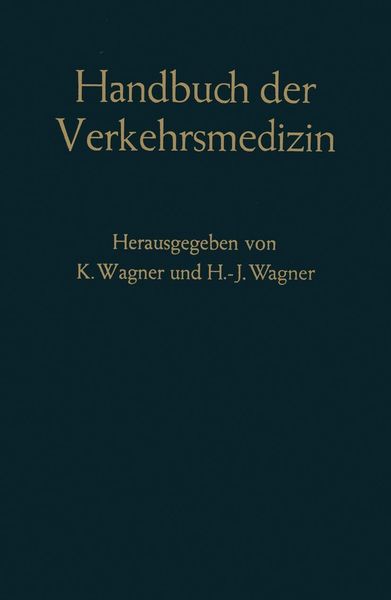 Produktbild: Handbuch der Verkehrsmedizin