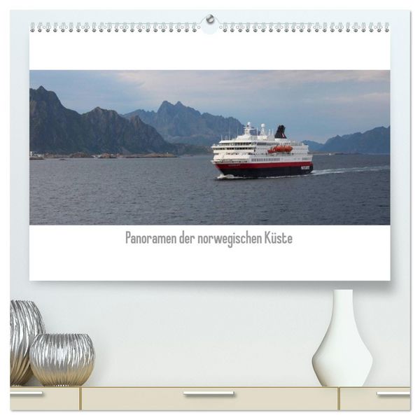 Produktbild: Panoramen der norwegischen K&uuml;ste (hochwertiger Premium Wandkalender 2026 DIN A2 quer), Kunstdruck in Hochglanz