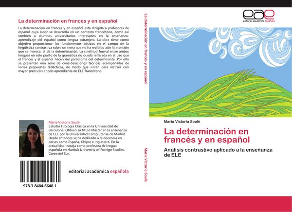 Produktbild: La determinaci&oacute;n en franc&eacute;s y en espa&ntilde;ol