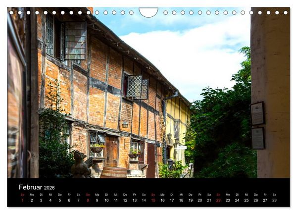 Produktbild: Burgen, Schl&ouml;sser, Landh&auml;user (Wandkalender 2026 DIN A4 quer), CALVENDO Monatskalender