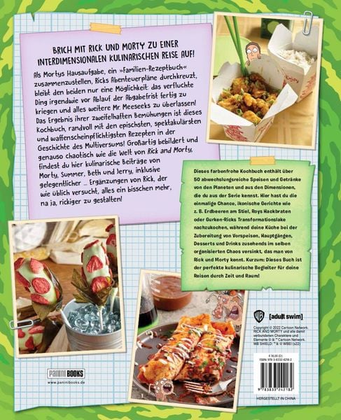 Produktbild: Rick and Morty: Das offizielle Kochbuch