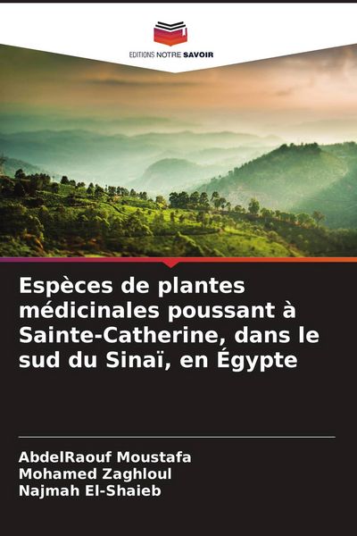 Produktbild: Esp&egrave;ces de plantes m&eacute;dicinales poussant &agrave; Sainte-Catherine, dans le sud du Sina&iuml;, en &Eacute;gypte