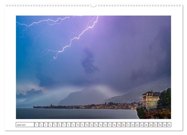 Produktbild: Traumziele am Comer See (hochwertiger Premium Wandkalender 2027 DIN A2 quer), Kunstdruck in Hochglanz