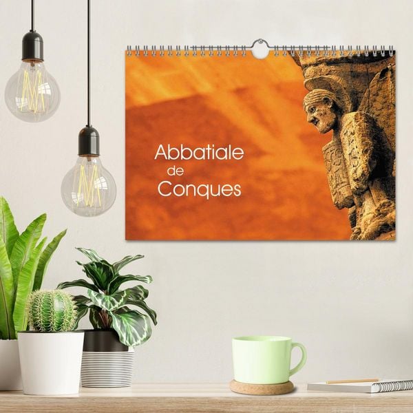 Produktbild: Abbatiale de Conques (Calendrier mural 2026 DIN A4 vertical), CALVENDO calendrier mensuel