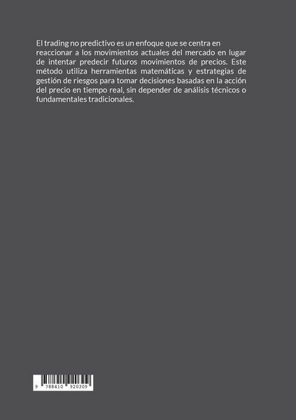 Produktbild: Trading no predictivo