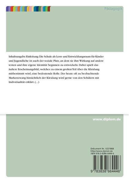 Produktbild: Schulkleidung in Deutschland