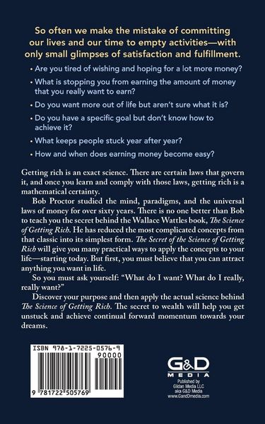 Produktbild: The Secret of The Science of Getting Rich