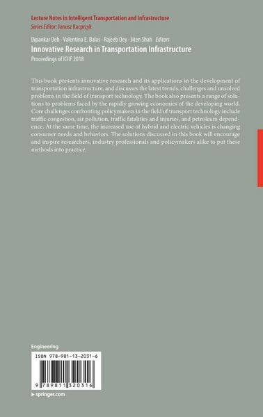 Produktbild: Innovative Research in Transportation Infrastructure