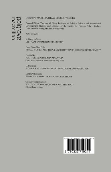 Produktbild: Political Economy, Power and the Body
