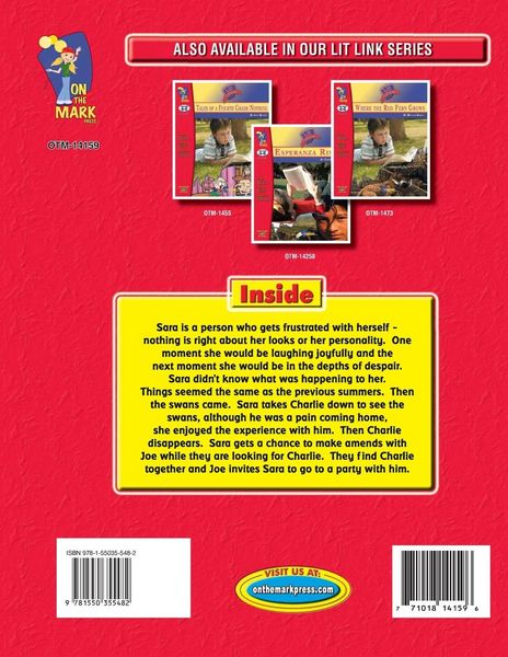 Produktbild: The Summer of the Swans, by Betsy Byars Lit Link Grades 4-6