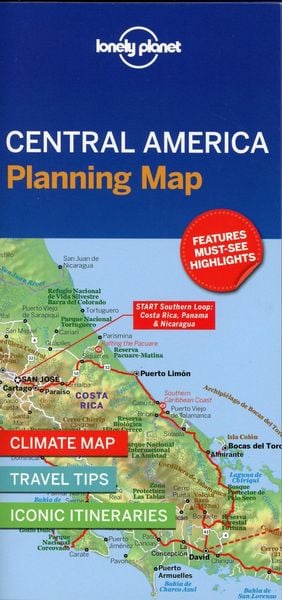 Produktbild: Central America Planning Map