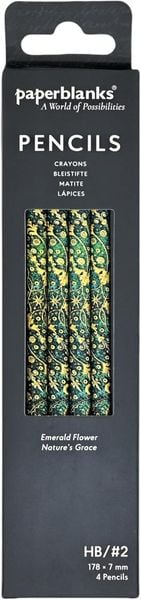 Produktbild: Bleistifte, Smaragdblume, 4er-Pack