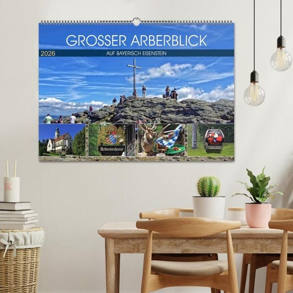Produktbild: Grosser Arberblick auf Bayerisch Eisenstein (Wandkalender 2026 DIN A2 quer), CALVENDO Monatskalender