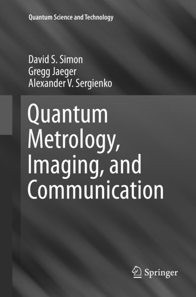 Produktbild: Quantum Metrology, Imaging, and Communication