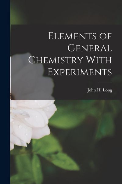Produktbild: Elements of General Chemistry With Experiments