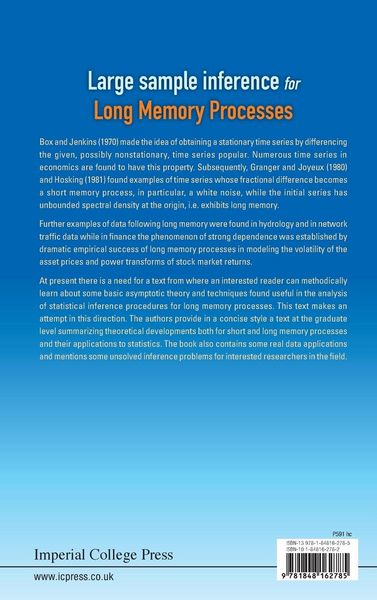 Produktbild: Large Sample Inference For Long Memory..