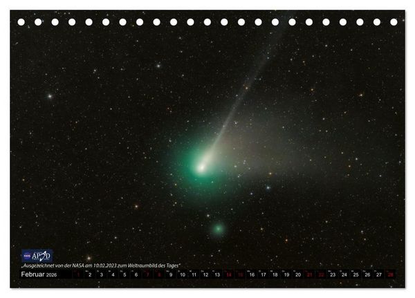 Produktbild: Deep-Sky Fotografie (Tischkalender 2026 DIN A5 quer), CALVENDO Monatskalender