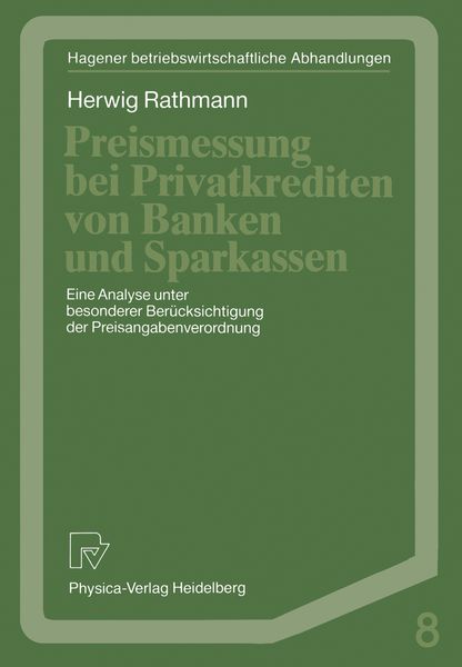 Produktbild: Preismessung bei Privatkrediten von Banken und Sparkassen