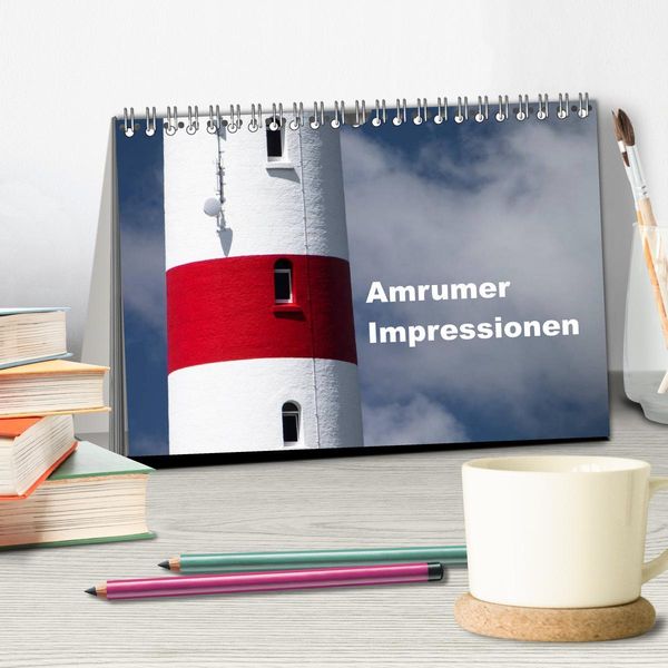 Produktbild: Amrumer Impressionen (Tischkalender 2026 DIN A5 quer), CALVENDO Monatskalender