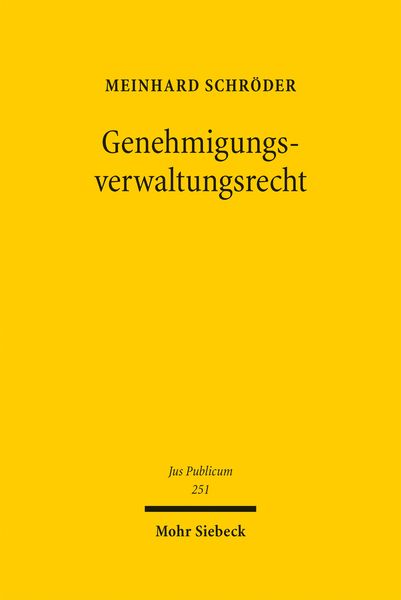 Produktbild: Genehmigungsverwaltungsrecht