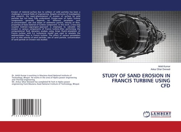 Produktbild: Study Of Sand Erosion in Francis Turbine Using Cfd